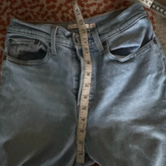 Custom Altered Levi Wedgie Straight leg jeans - Picture 15 of 16